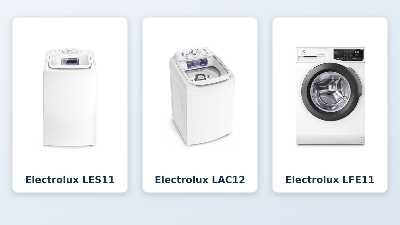 Máquina de lavar roupas para idoso: comparativo Electrolux