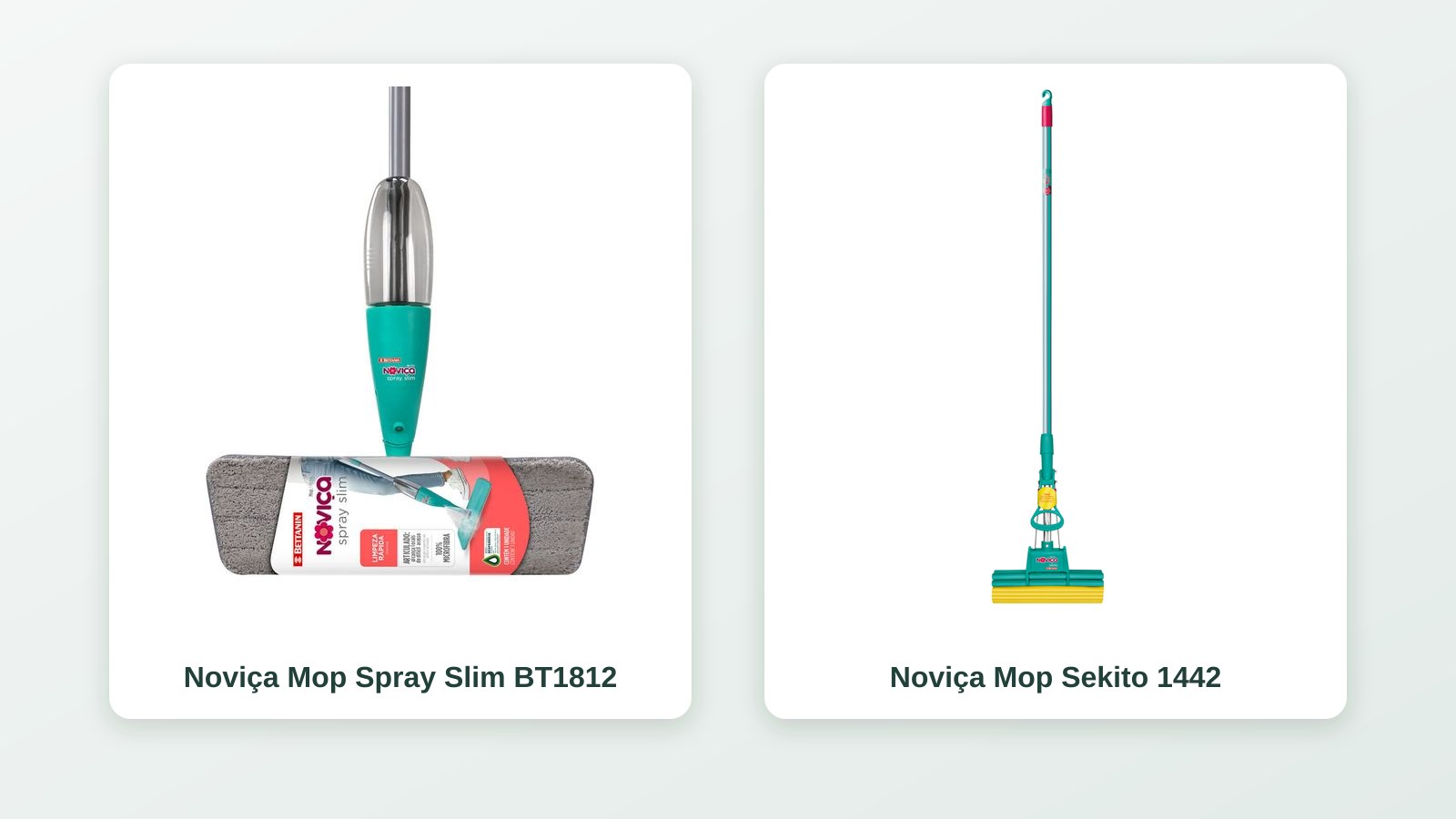 Mop para idoso: comparativo Bettanin Spray Slim e Sekito