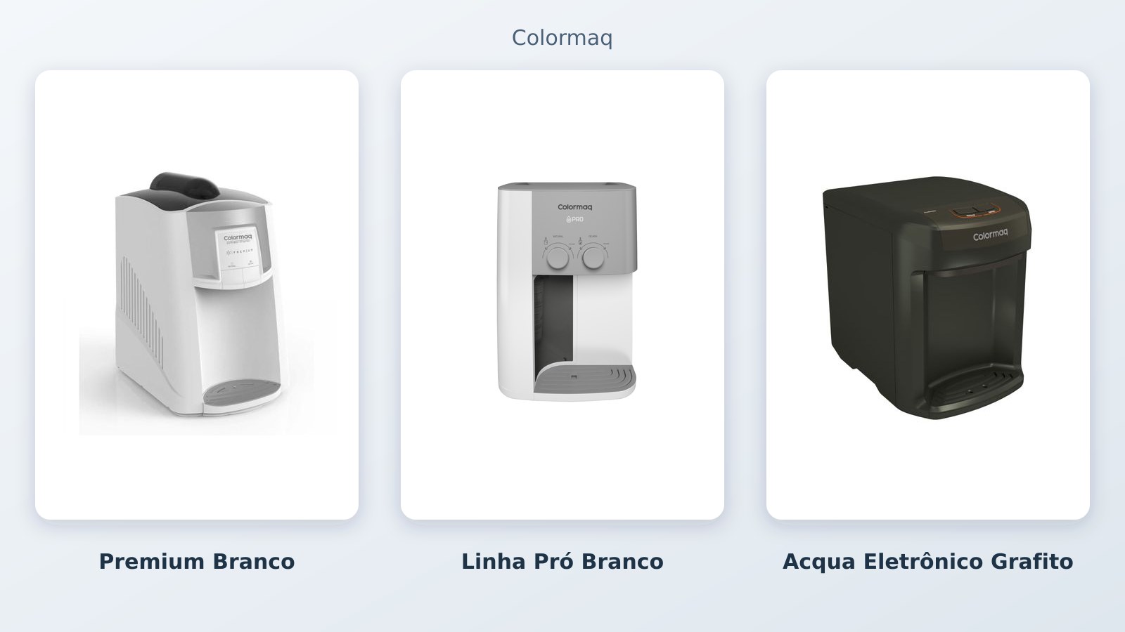Purificador de água para idoso: comparativo de 3 modelos Colormaq