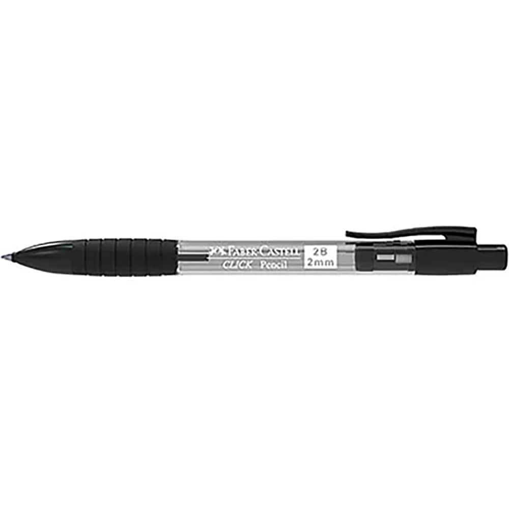Lapiseira Poly Click 2,0 mm preta da Faber-Castell