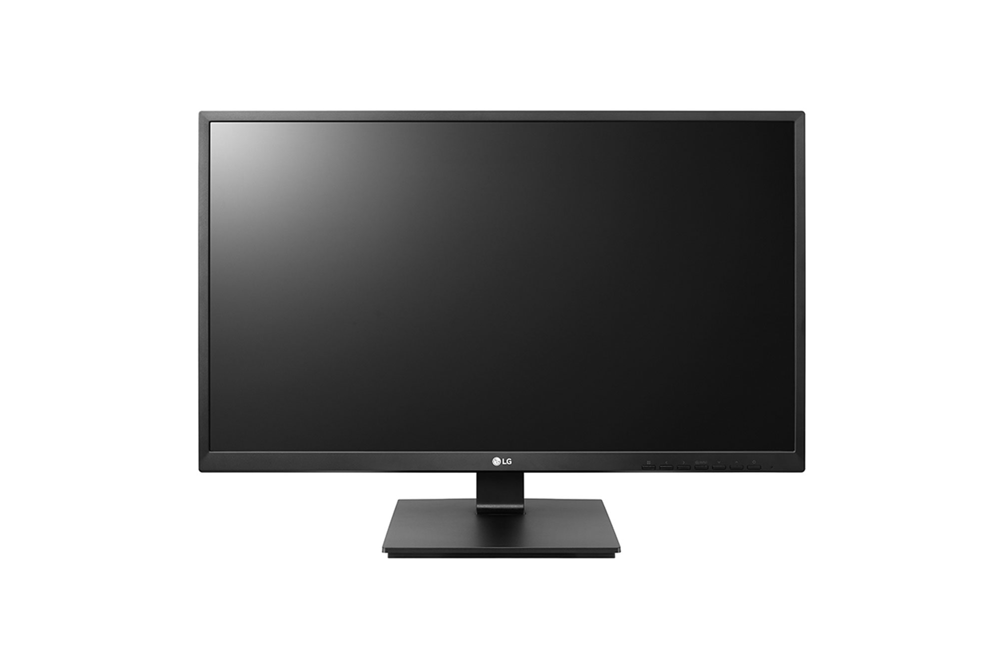 Monitor LG 24BL550J-B de 24 polegadas visto de frente