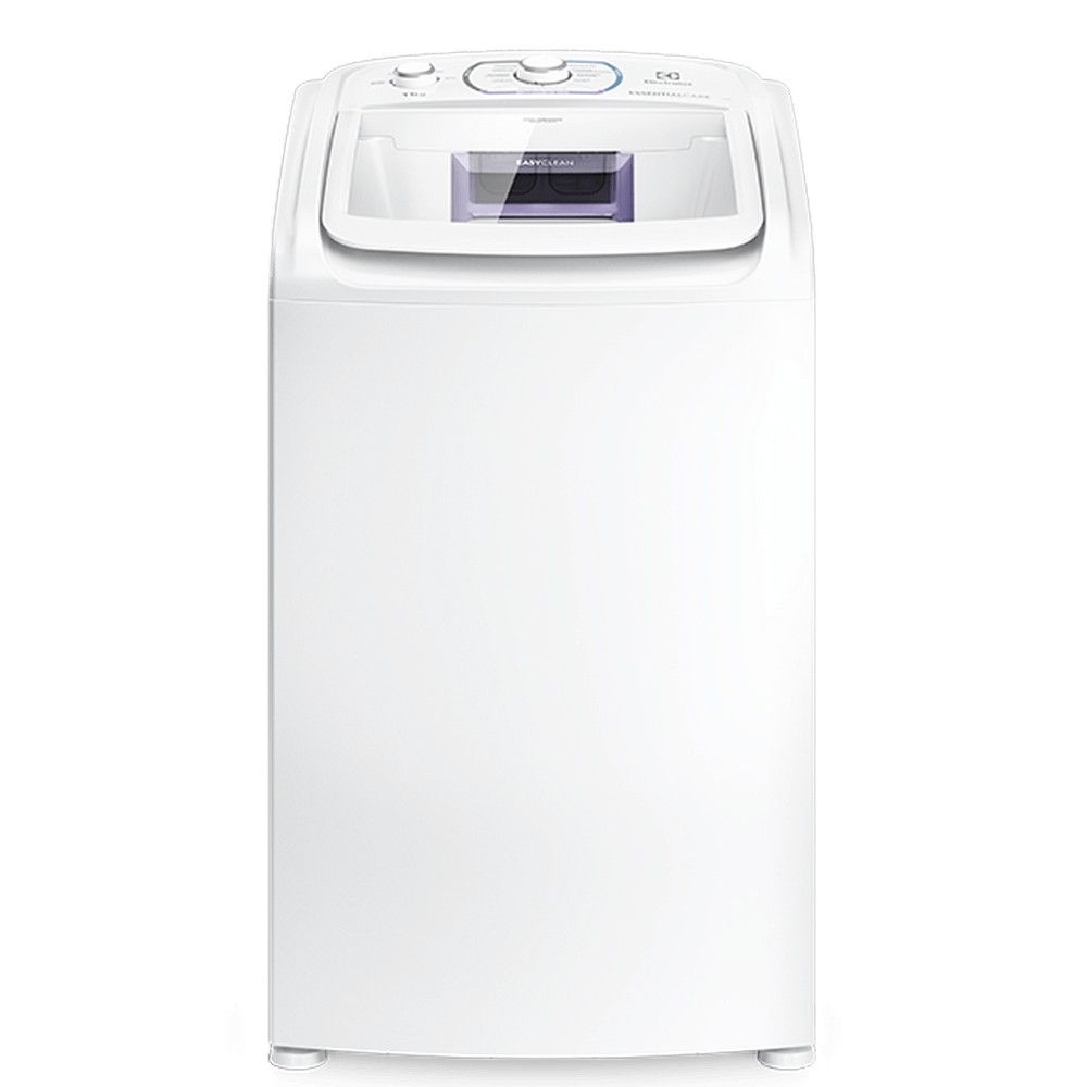 Máquina de lavar Electrolux LES11 branca, de abertura superior, vista de frente
