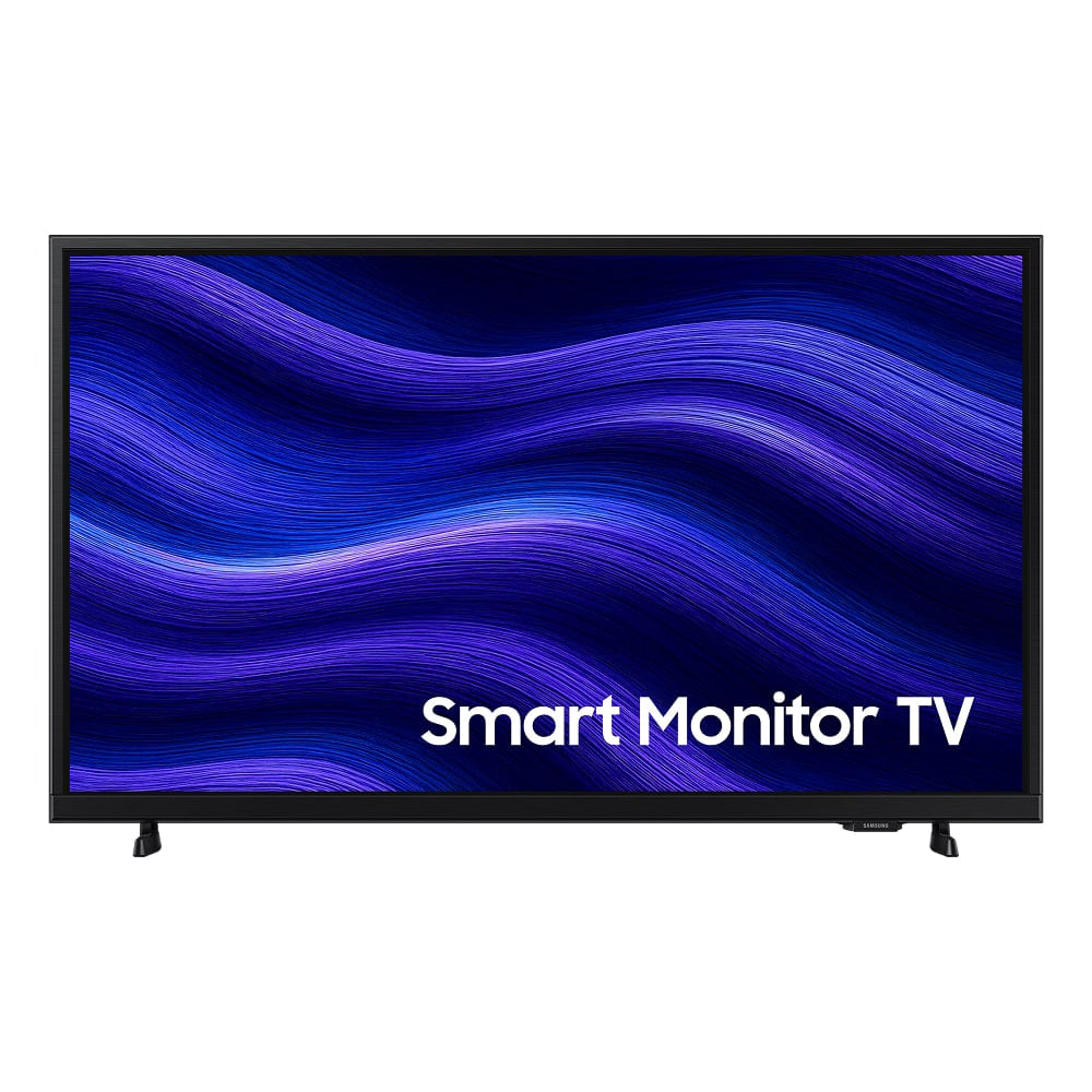 Smart Monitor TV Samsung LS43F6000FGXZD de 43 polegadas vista de frente