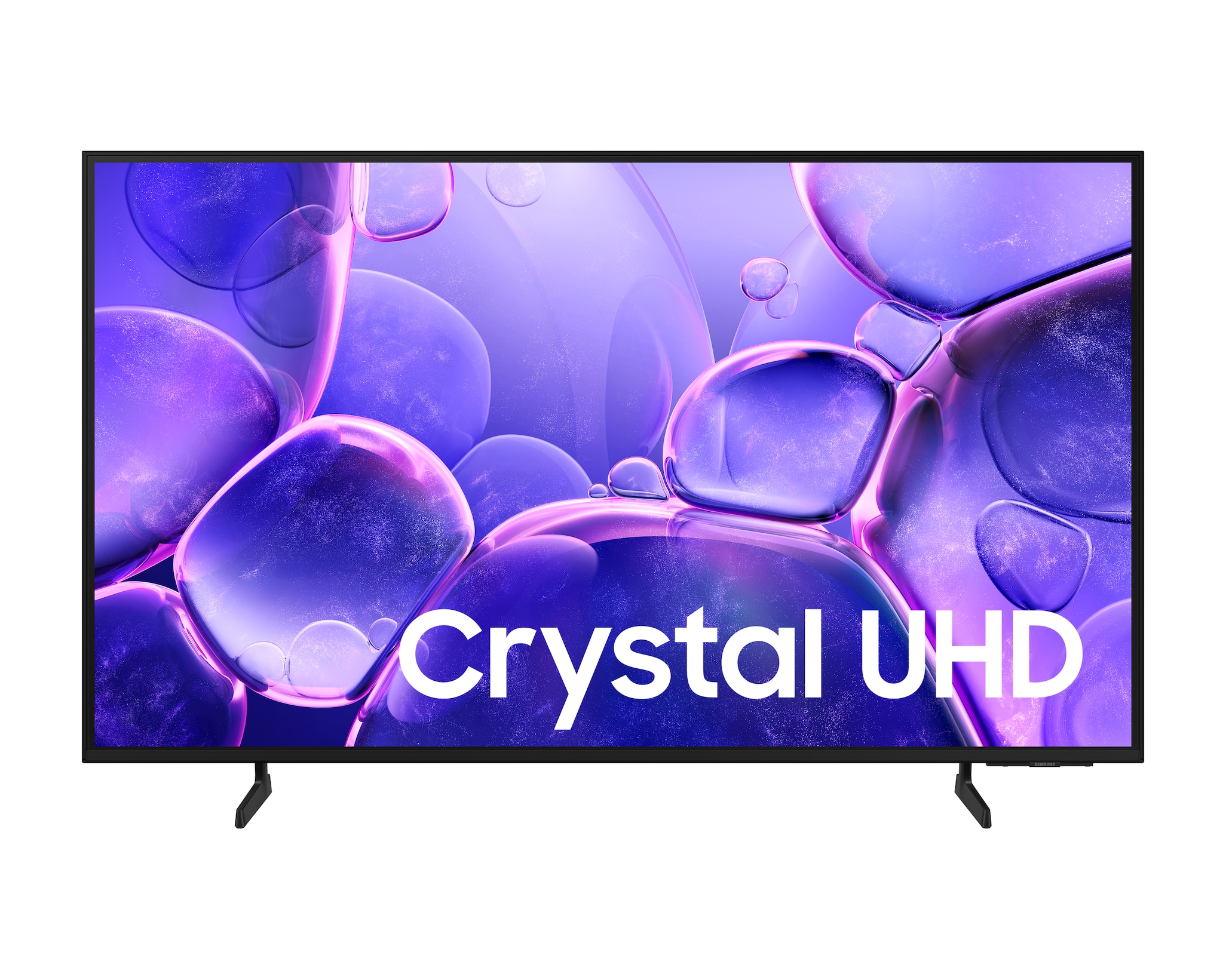 Smart TV Samsung Crystal UHD U8600F de 43 polegadas vista de frente